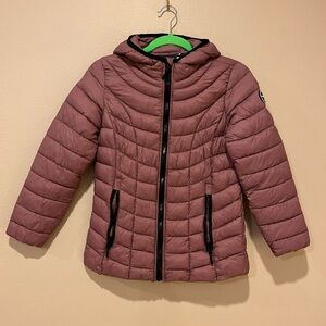 Reebok Kids Puffer Jacket in Brown